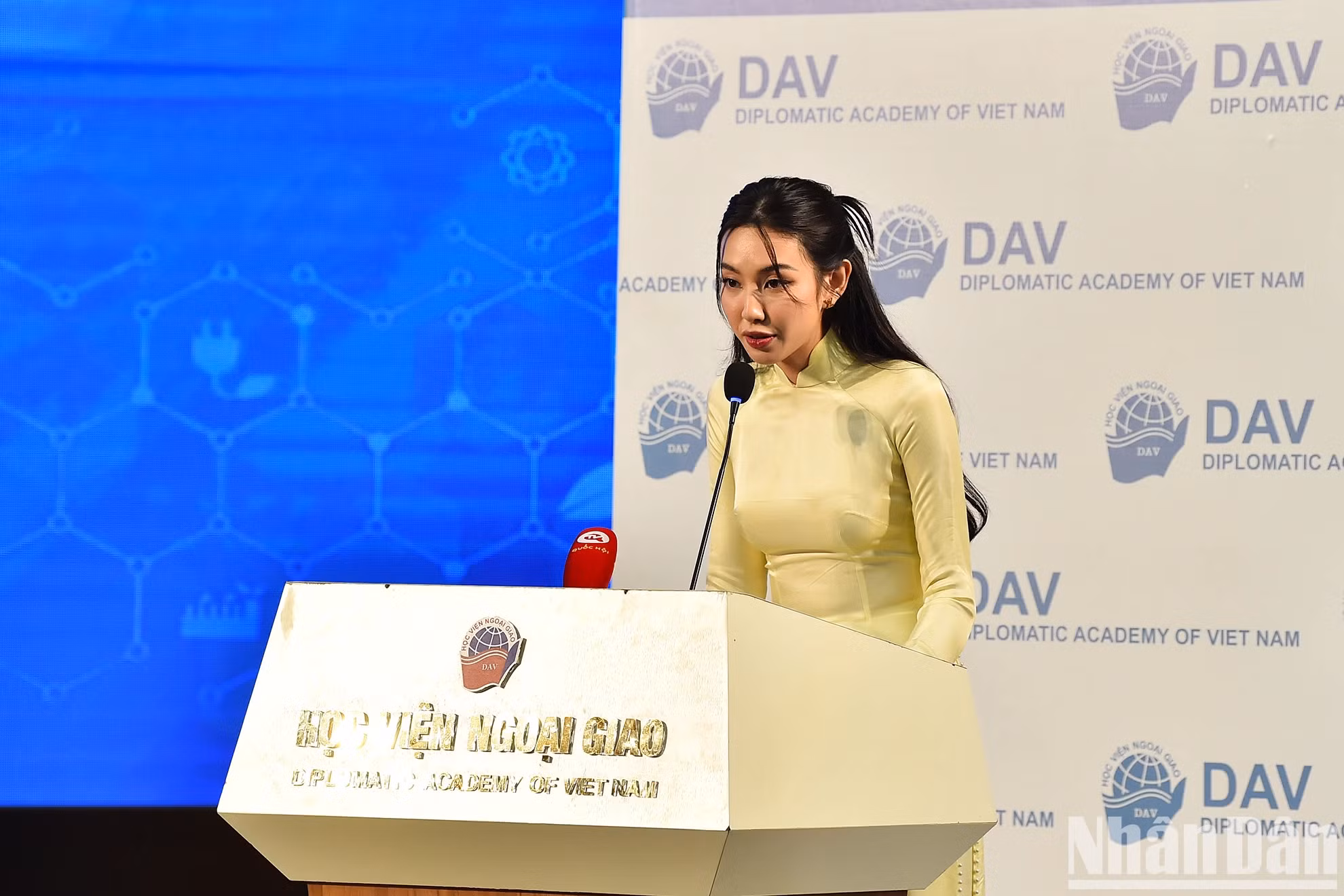 2021年万国小姐阮叔垂仙f阿彪讲话。