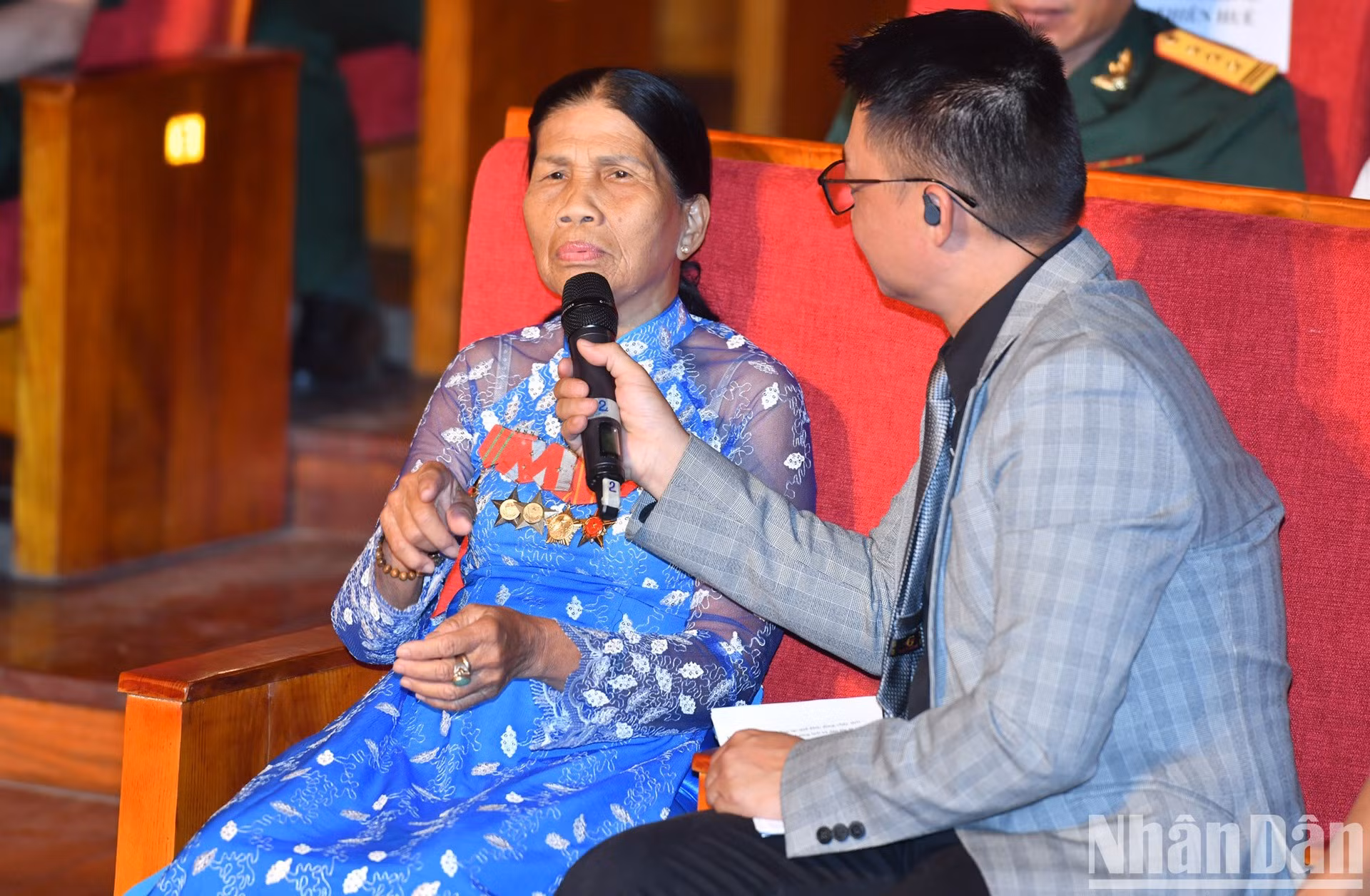 人民武装力量英雄阮氏莱。