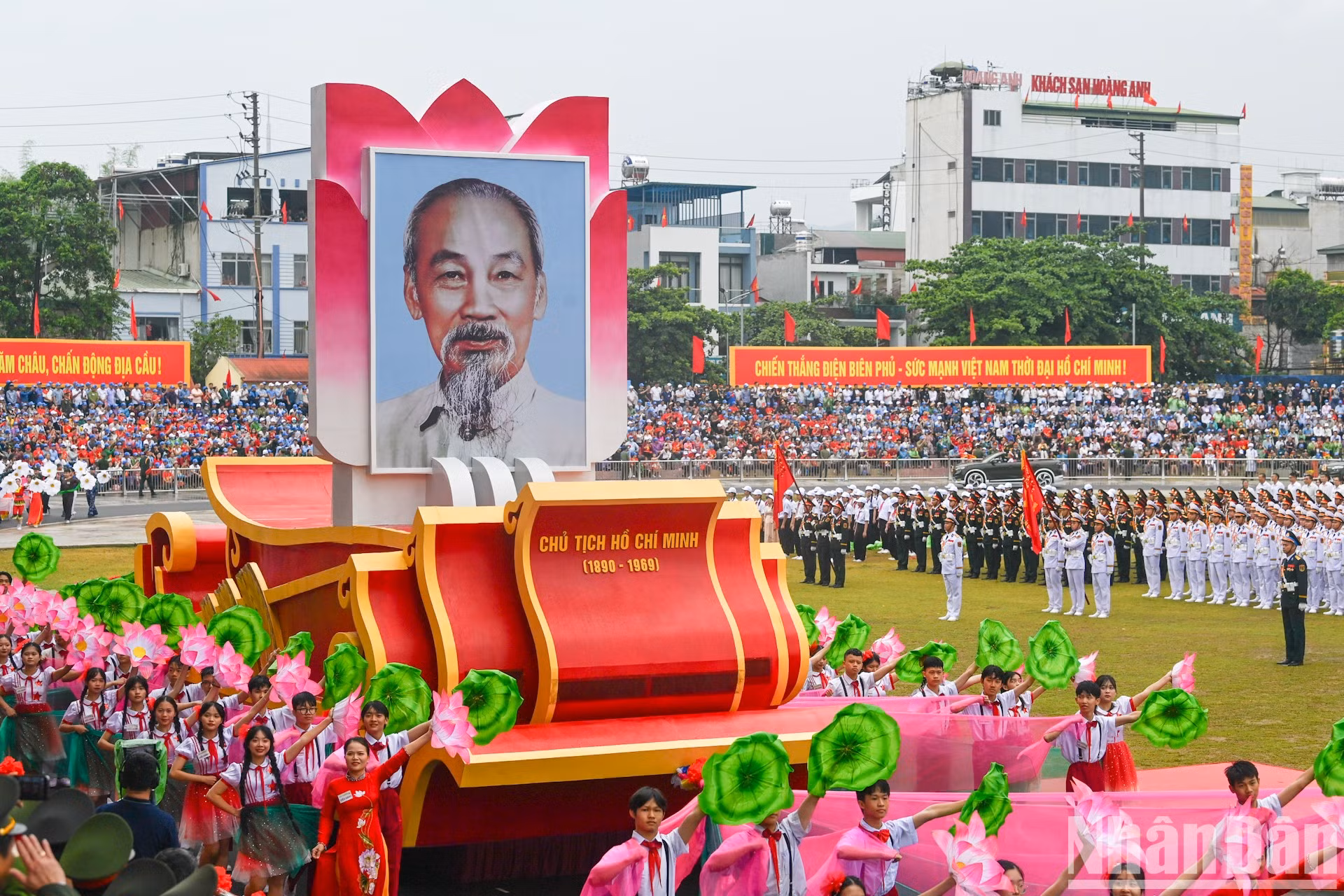 奠边府大捷70周年纪念大典全景【组图】