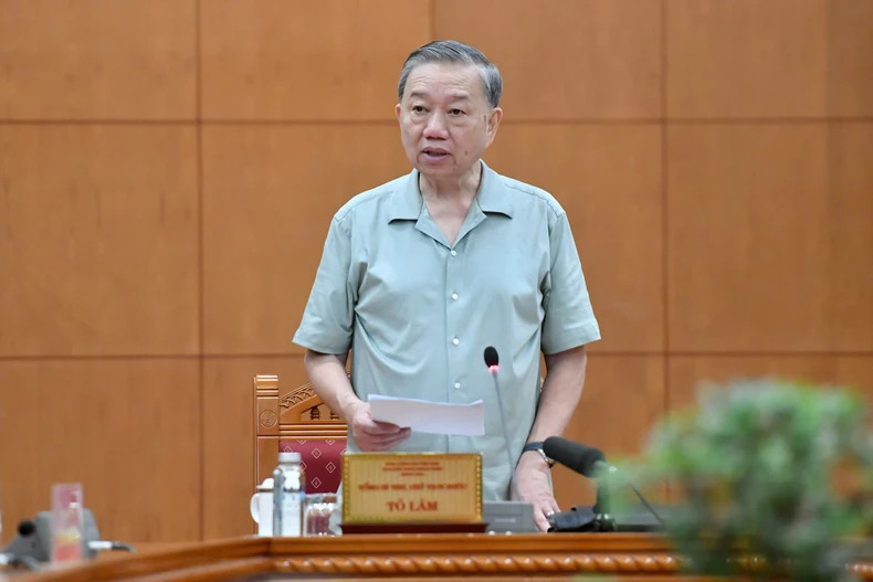 苏林总书记、国家主席主持召开越共十四大人事小组会议【组图】