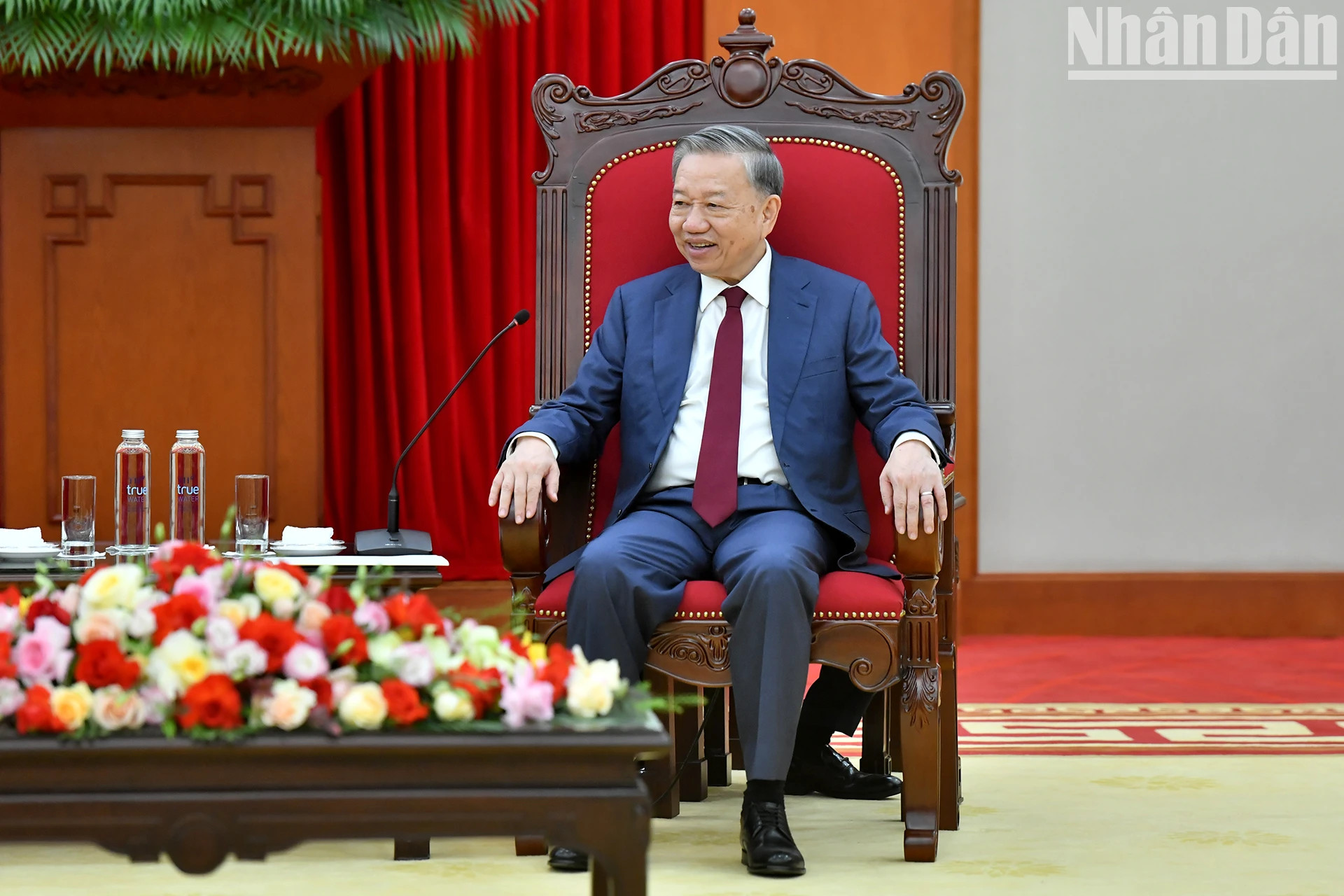 越共中央总书记苏林。