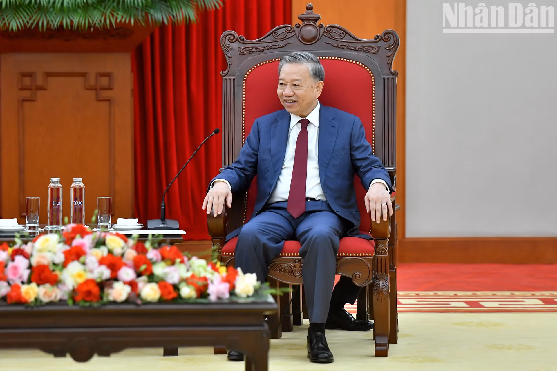 越共中央总书记苏林。