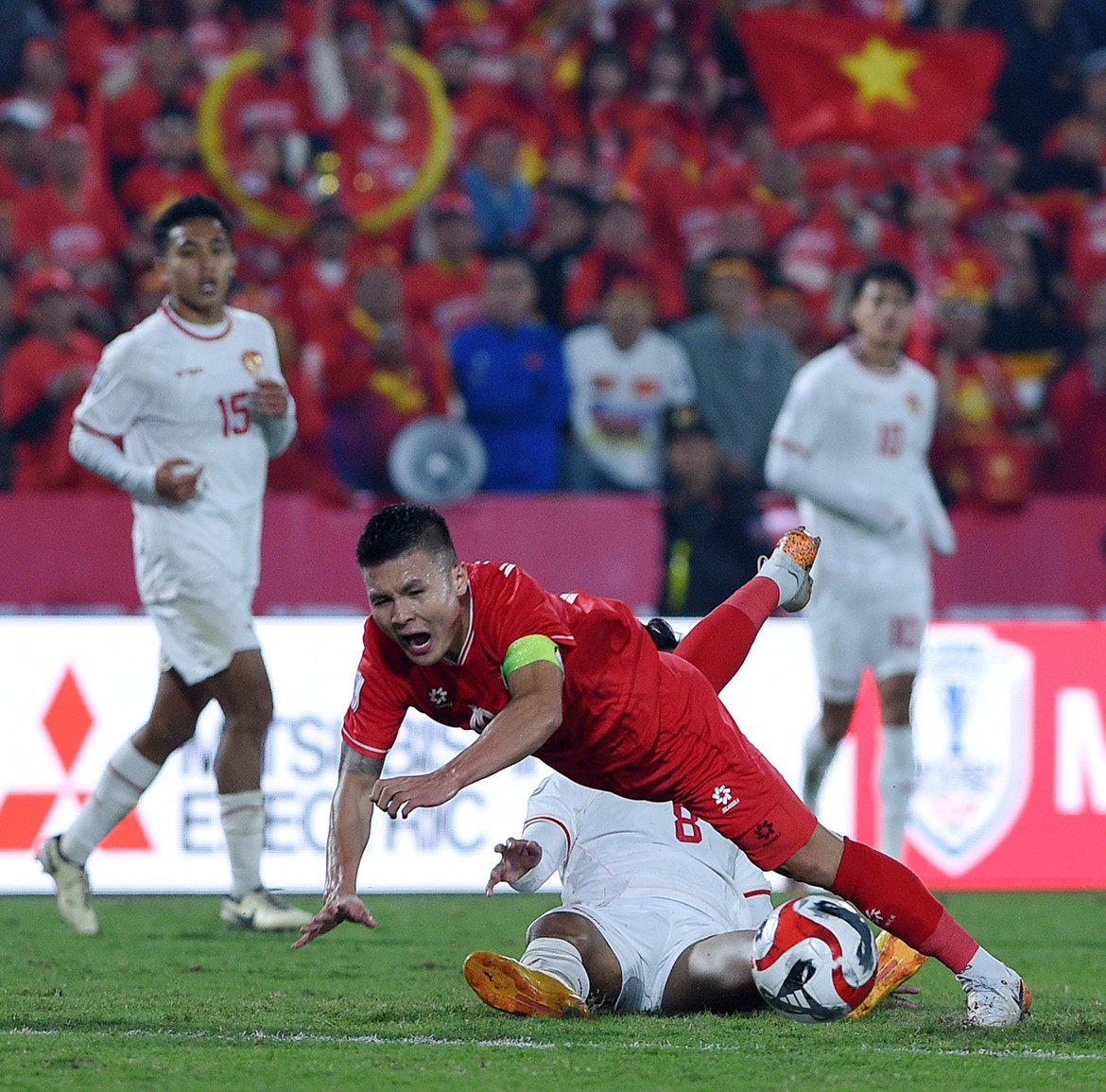 2024年东盟杯各场比赛中，越南队一直面对很多看似难以逾越的强队。