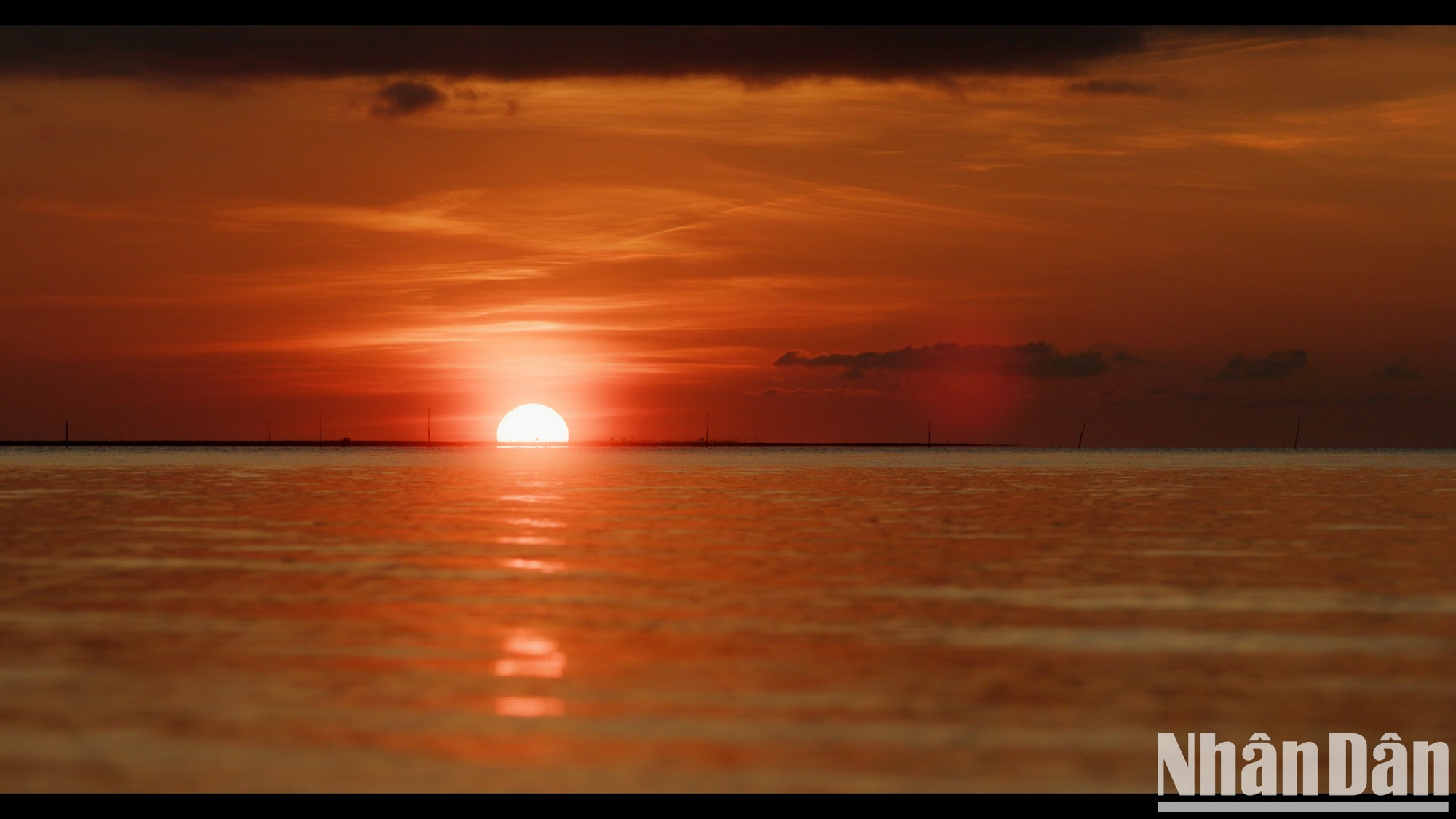 巴洞海上黎明之美。