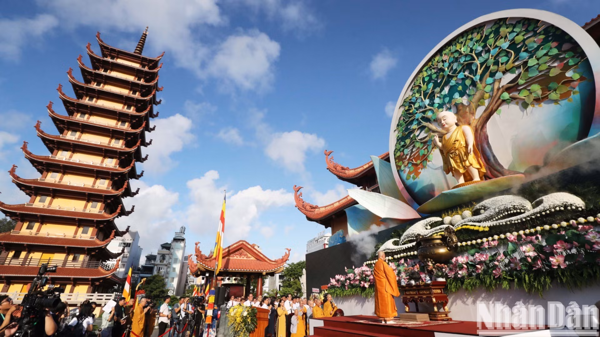 佛历2569年（阳历2025年）佛诞大典是胡志明市佛教界一个特殊的法会季节。