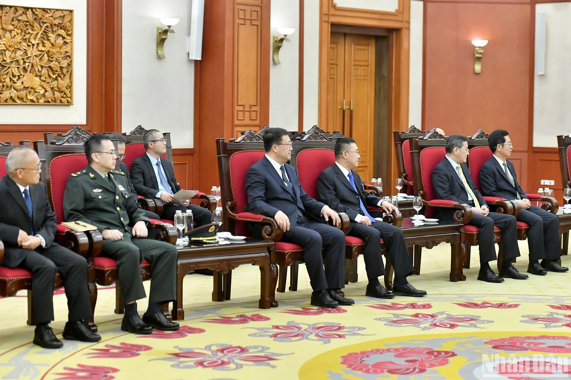 中国代表团代表。