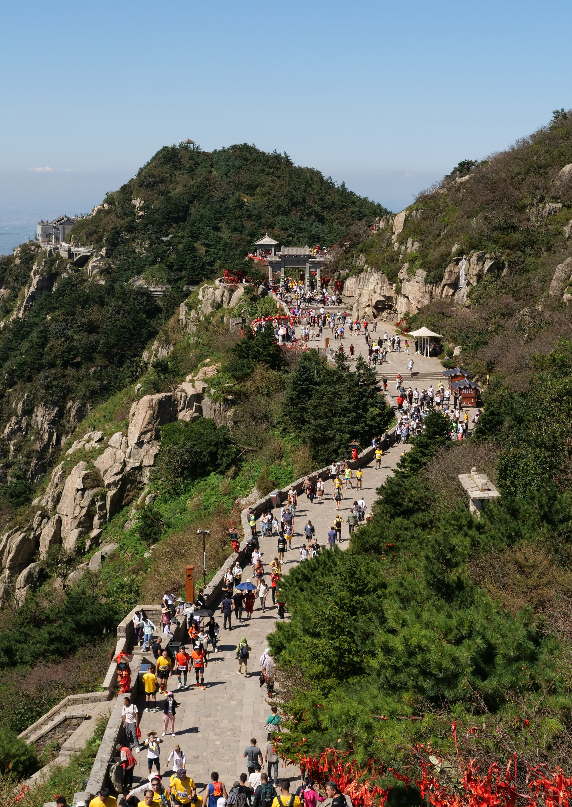 泰山美丽风光。 泰山美丽风光。