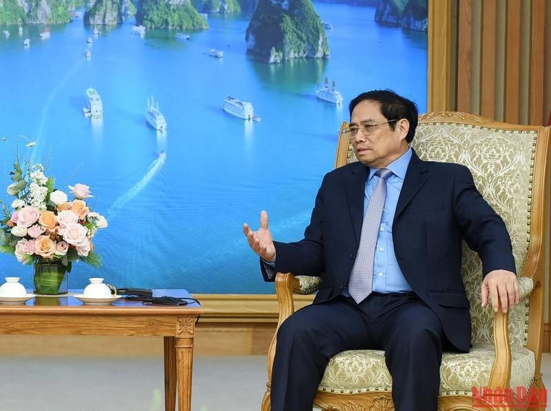 范明正总理表示,越南继续发挥联合国教科文组织一员的积极、责任的作用,主动地参加相关活动,为联合国教科文组织对各成员的和平、合作与发展的努力作出贡献。 范明正总理表示,越南继续发挥联合国教科文组织一员的积极、责任的作用,主动地参加相关活动,为联合国教科文组织对各成员的和平、合作与发展的努力作出贡献。