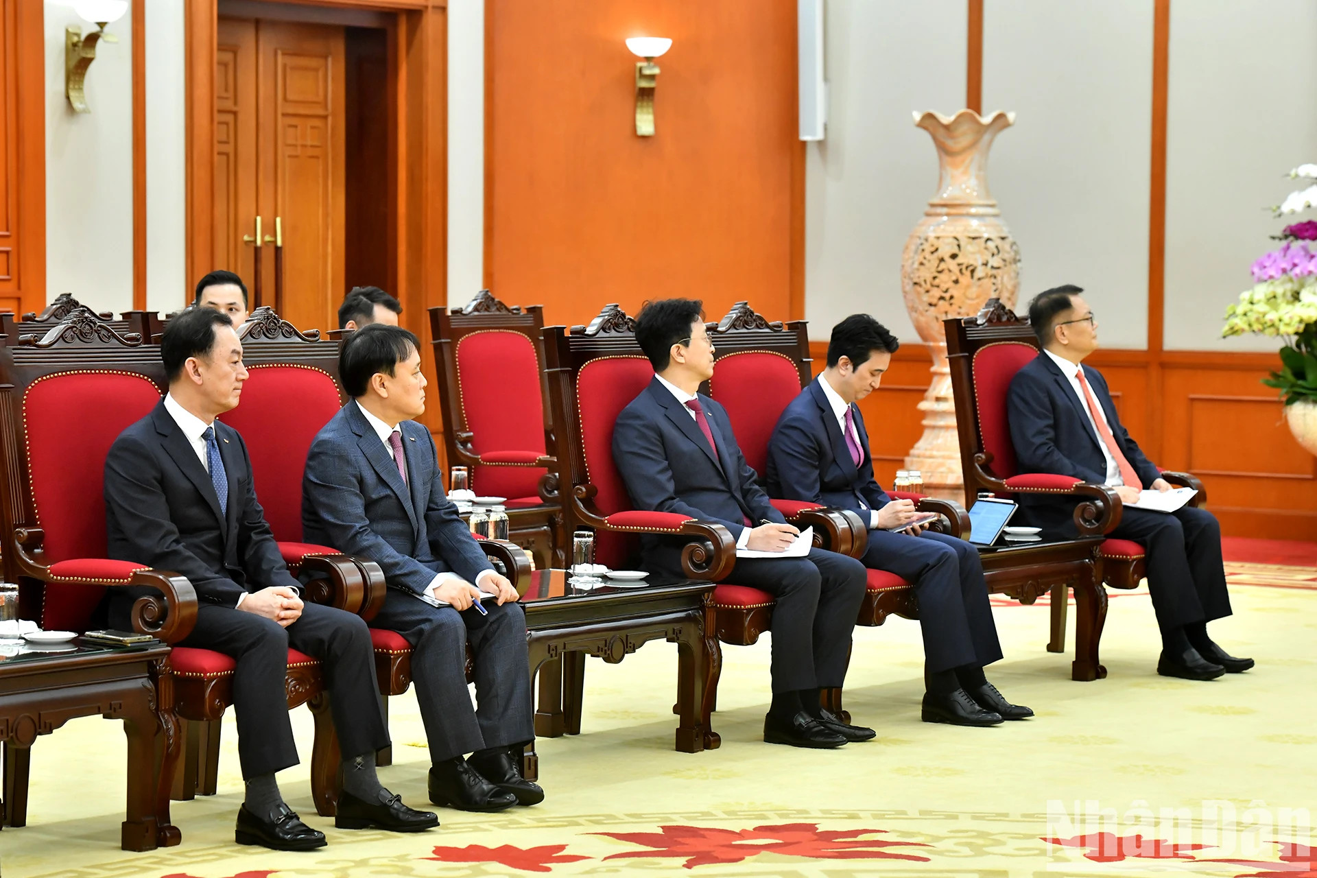 韩国SK集团代表。