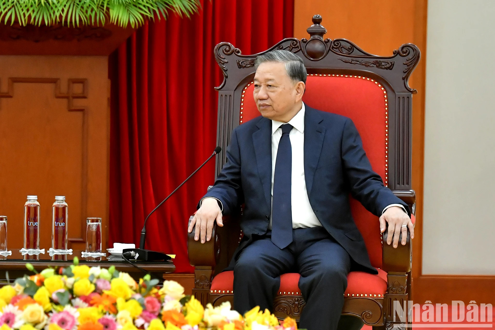 越共中央总书记苏林。