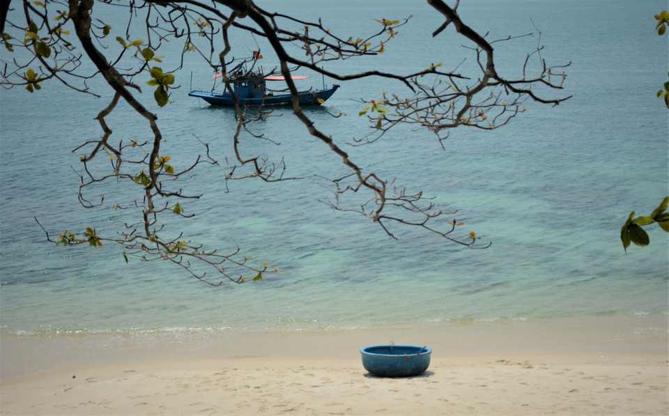 山茶岛拥有细白的沙滩，清澈湛蓝的海水，色彩斑斓的珊瑚礁掩映其间，美得令人着迷。