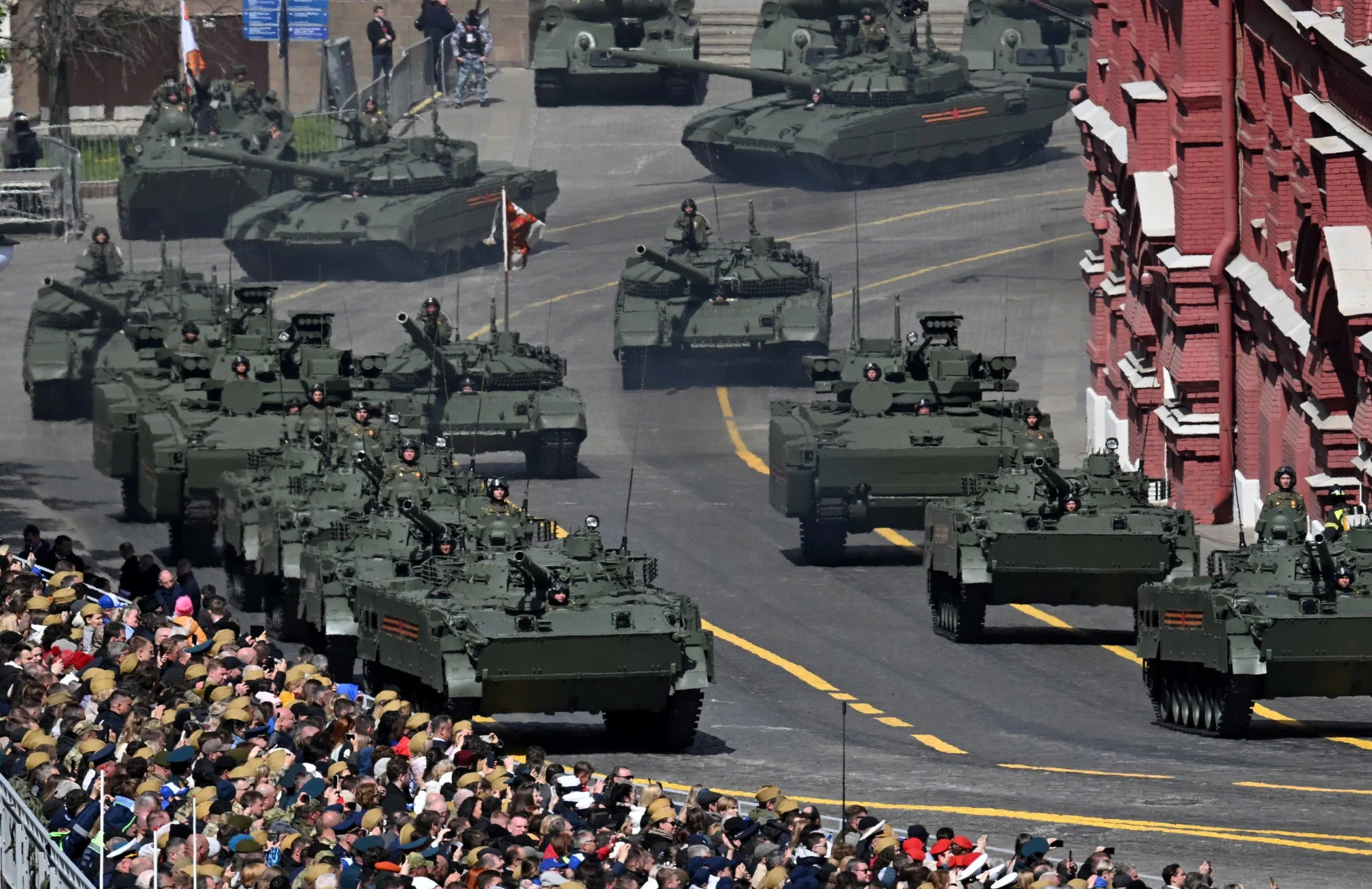 BMP-3步兵战车。