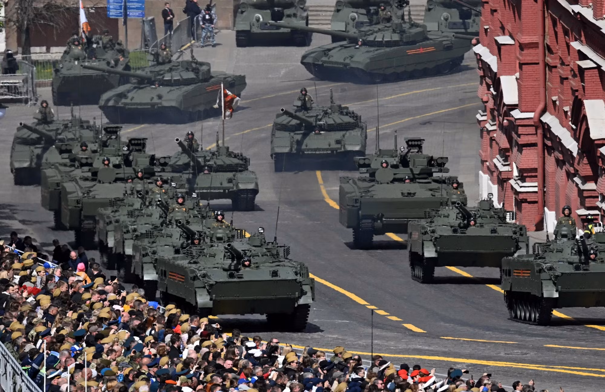 BMP-3步兵战车。