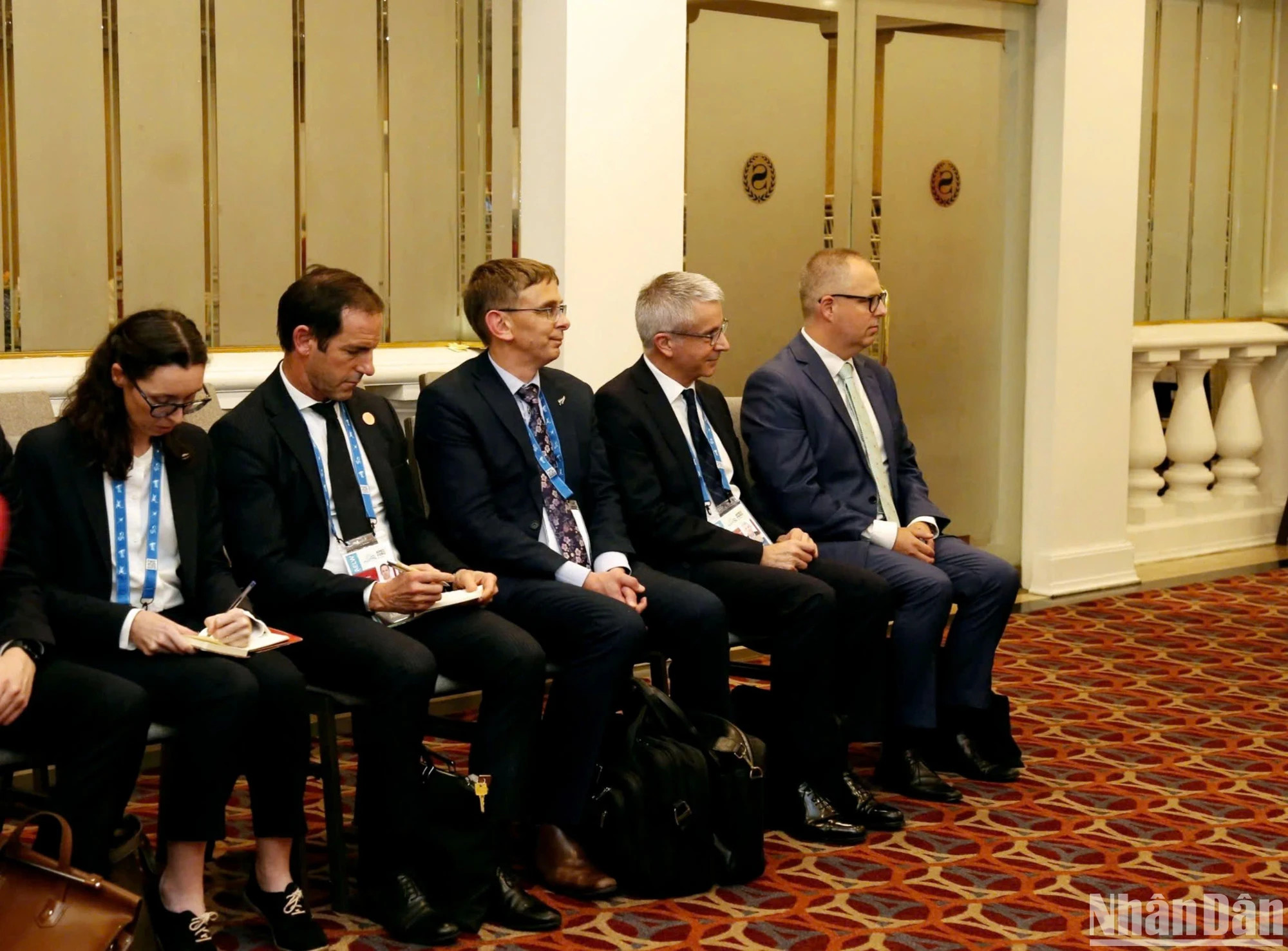 在场新西兰代表。