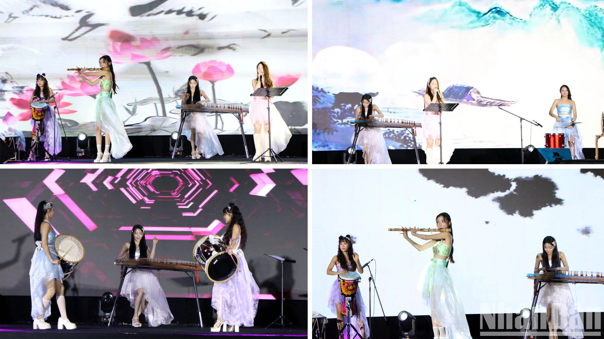 韩国音乐团体的表演节目。 韩国音乐团体的表演节目。