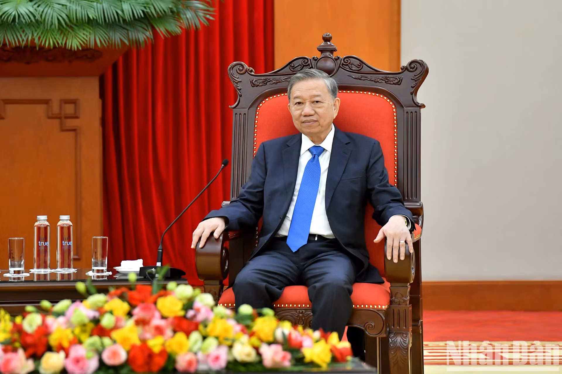 越共中央总书记苏林。