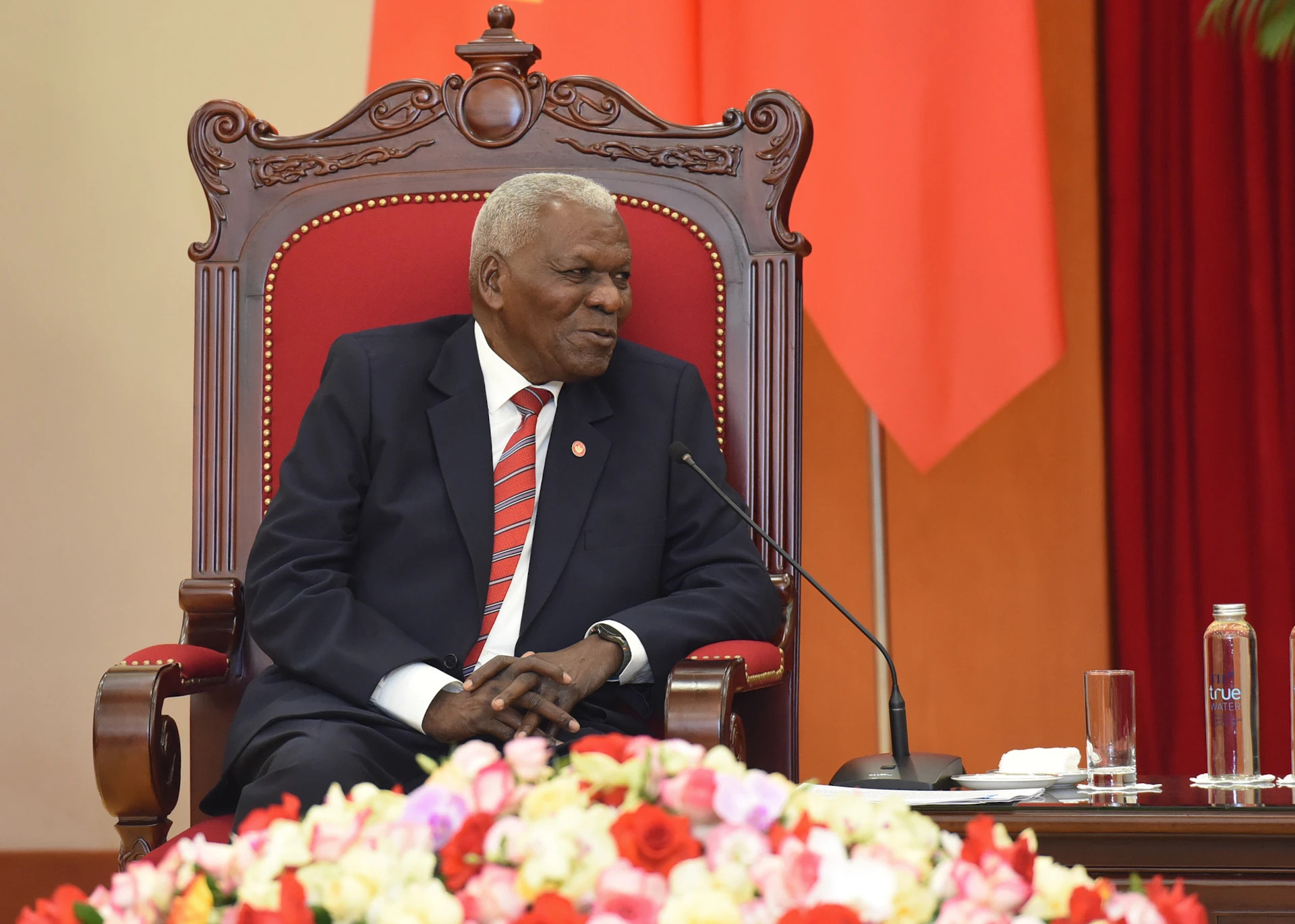 古巴全国人民政权代表大会主席埃斯特万。