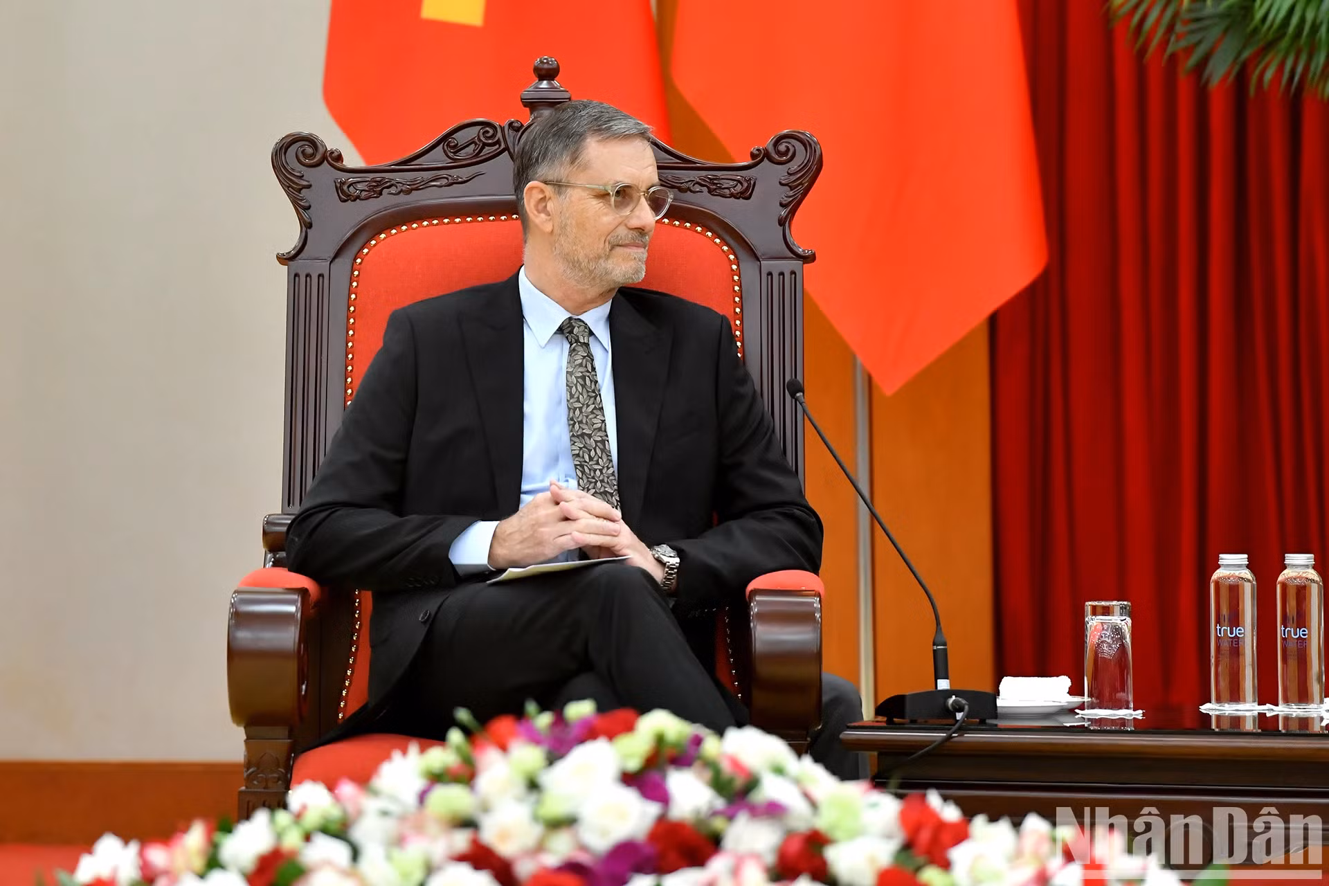 法国驻越大使奥利维耶·布罗谢。