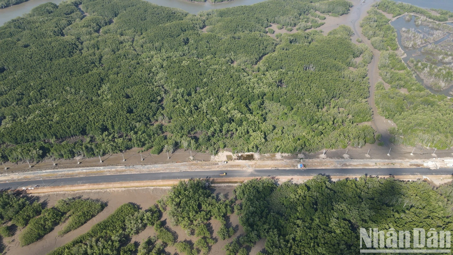 为了修建这条道路,同奈省将35公顷红树林的用途转为建设用地,并交由投资方进行项目施工。 为了修建这条道路,同奈省将35公顷红树林的用途转为建设用地,并交由投资方进行项目施工。