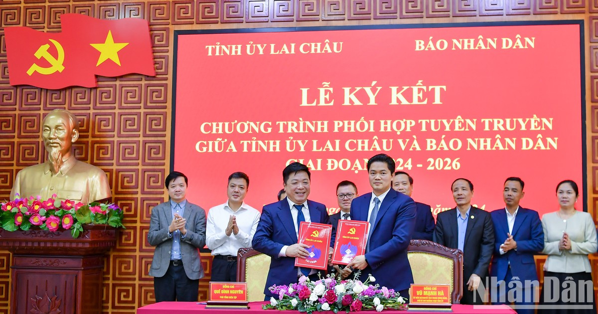 《人民报》社与莱州省签署2024-2026年阶段合作宣传计划【组图】