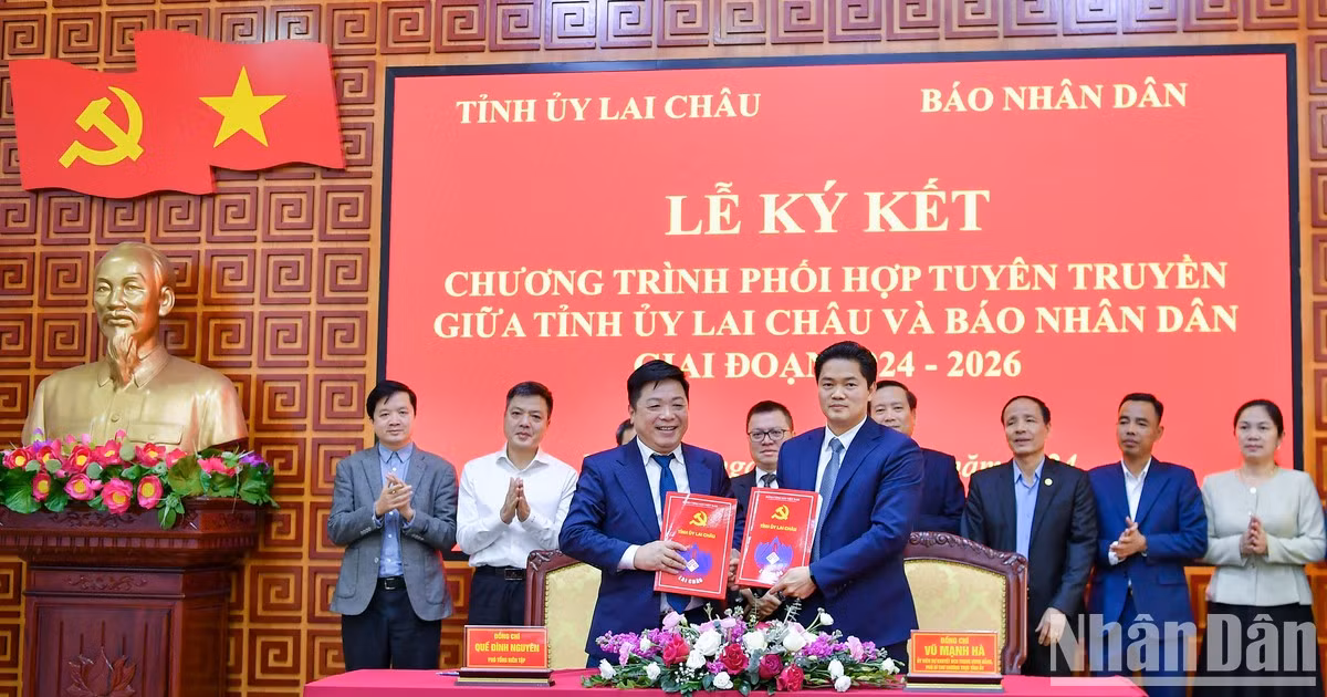 《人民报》社与莱州省签署2024-2026年阶段合作宣传计划【组图】