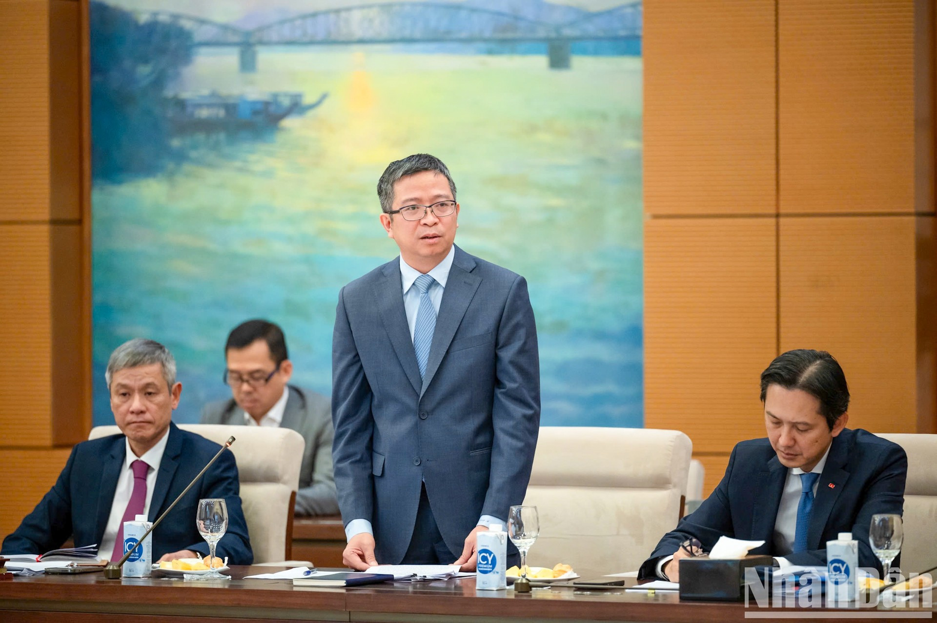 越南驻中国大使范清平在会上发言。