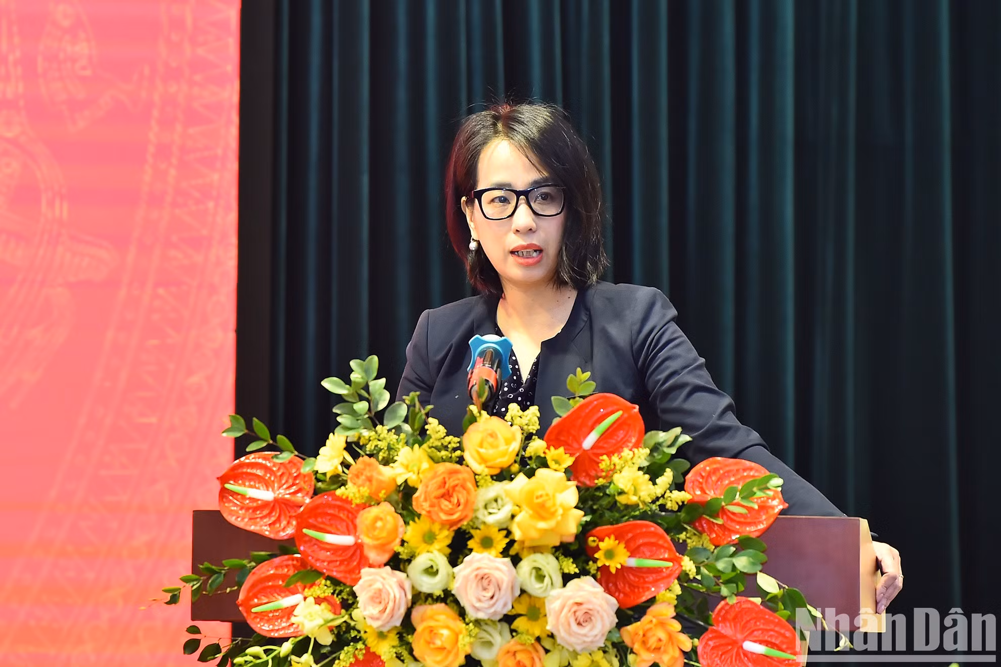 越南外交部发言人范秋姮在会上提供关于对外的信息。