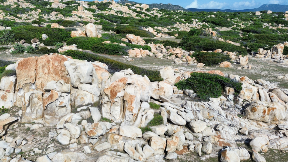岩石公园拥有典型的干旱森林与滨海岩山生态系统，充分展现了宁顺省主山国家公园独特而多样的自然地貌与生态特征。