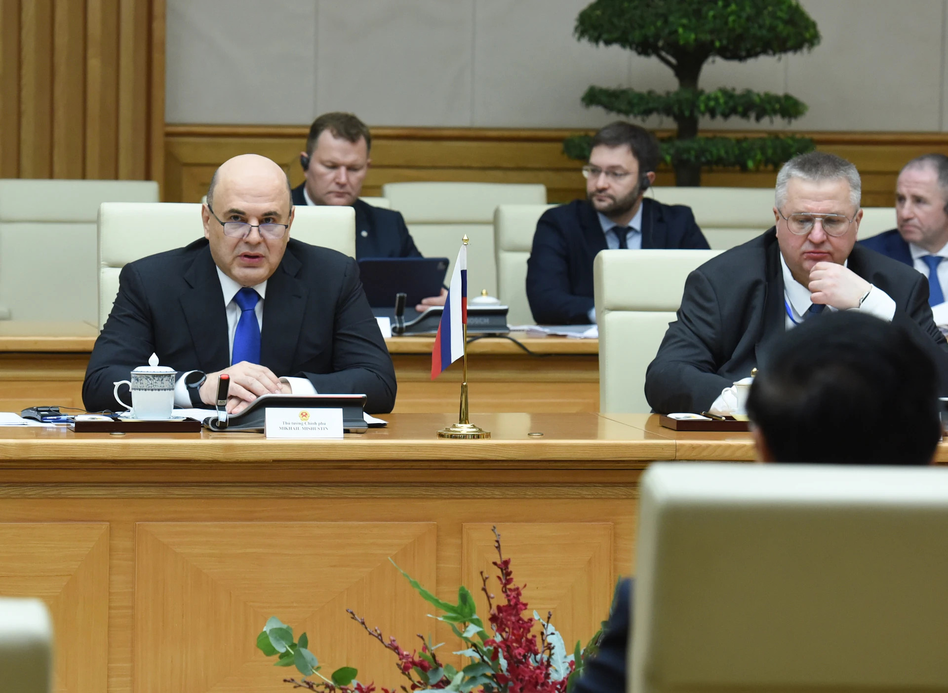 俄罗斯联邦总理米哈伊尔·弗拉基米罗维奇·米舒斯京。