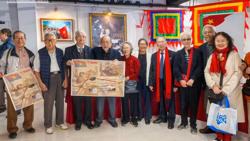 旅居法国越南侨胞的爱国之心【组图】