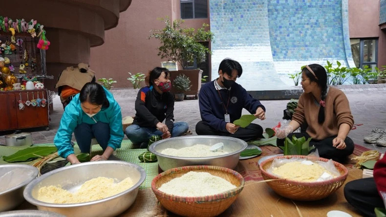 精心准备传统菜肴 迎接钵场村庙会【组图】 ảnh 5