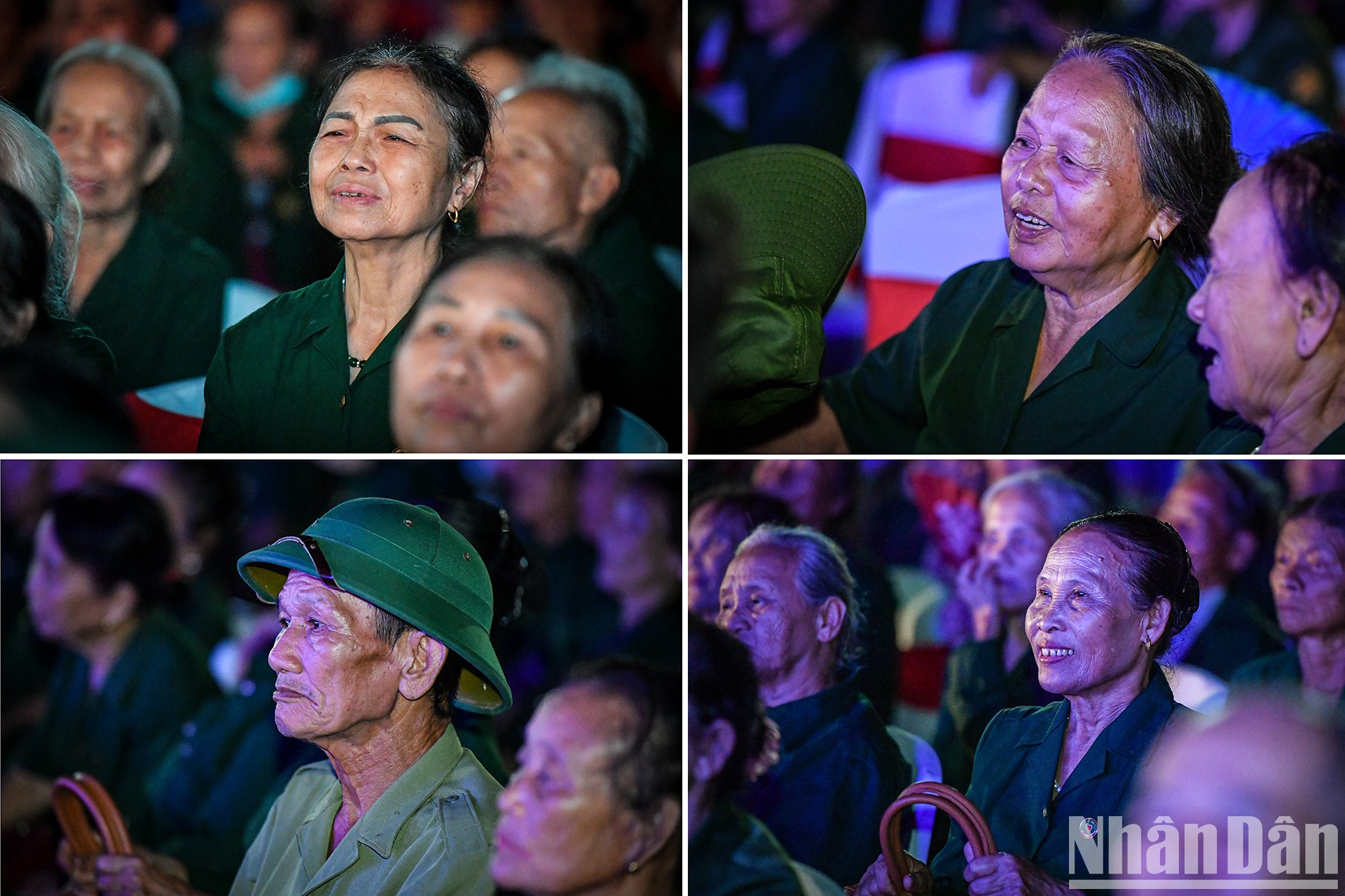 老战士们参加活动。 老战士们参加活动。