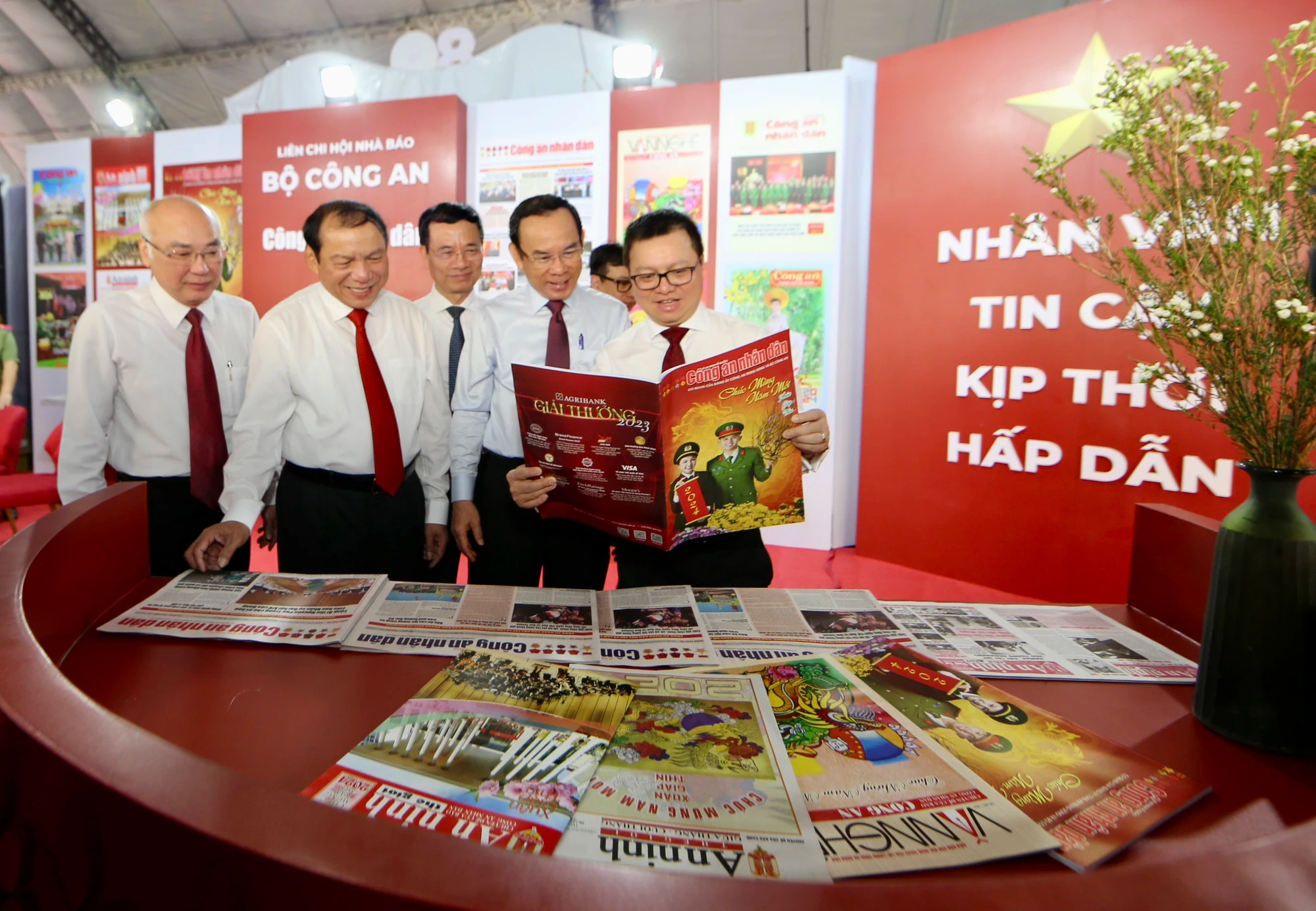 公安新闻机构的展位。 公安新闻机构的展位。