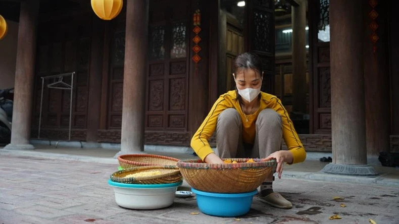 精心准备传统菜肴 迎接钵场村庙会【组图】 ảnh 10