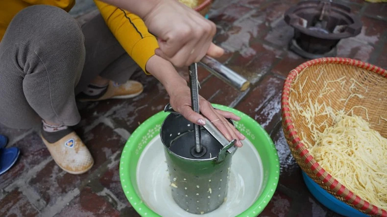 精心准备传统菜肴 迎接钵场村庙会【组图】 ảnh 7