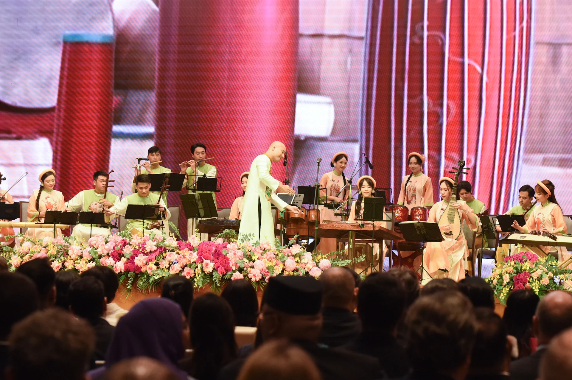 越南传统艺术文化节目。