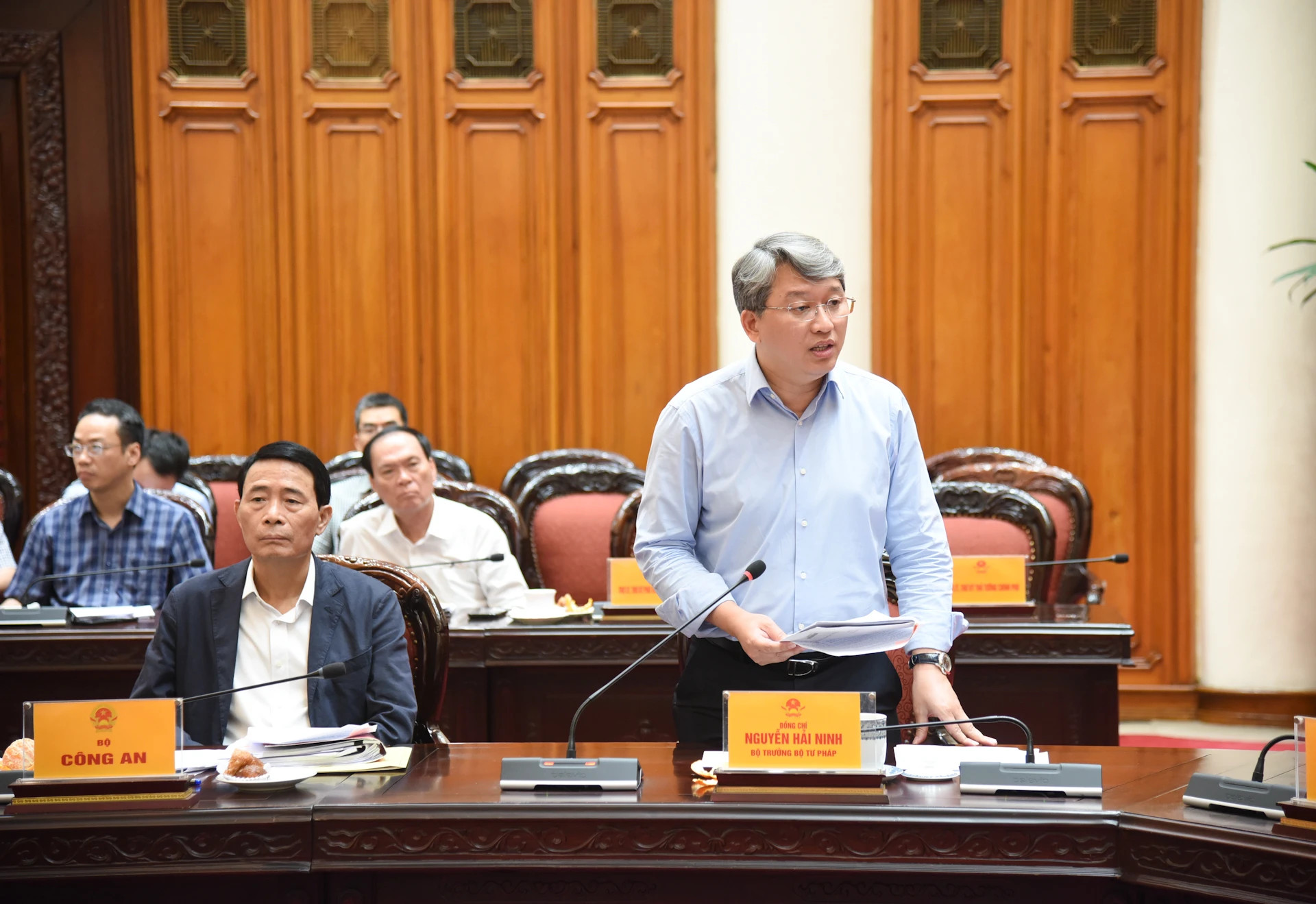 范明正总理主持会议 审议与美方贸易谈判的准备情况【组图】 ảnh 4 范明正总理主持会议 审议与美方贸易谈判的准备情况【组图】 ảnh 4