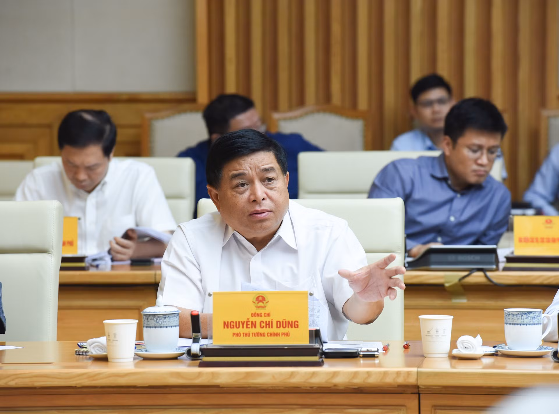 越南政府总理范明正同政策咨询委员会就私营经济发展问题举行会议【组图】 ảnh 3