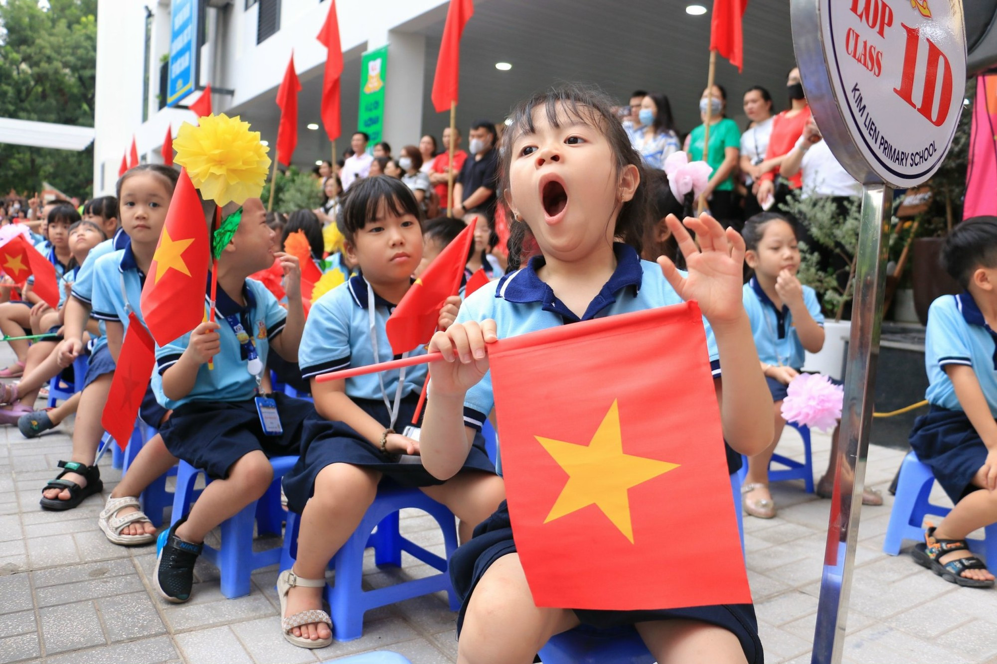 金莲小学学生的可爱瞬间。 金莲小学学生的可爱瞬间。