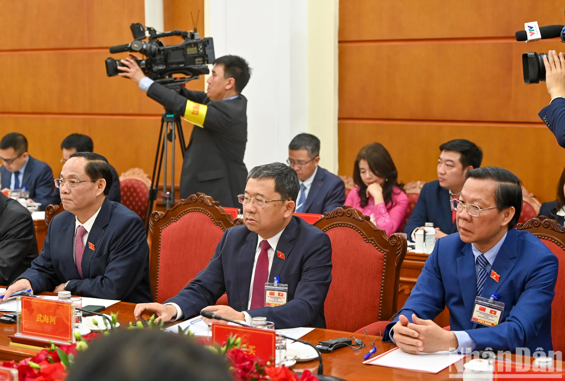 越南国会主席陈青敏会见中共中央总书记、中国国家主席习近平【组图】 ảnh 6 越南国会主席陈青敏会见中共中央总书记、中国国家主席习近平【组图】 ảnh 6