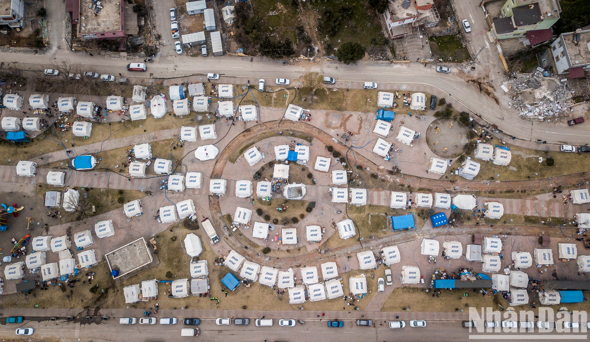 从高度来看土耳其地震灾难后的满目疮痍【组图】 ảnh 7