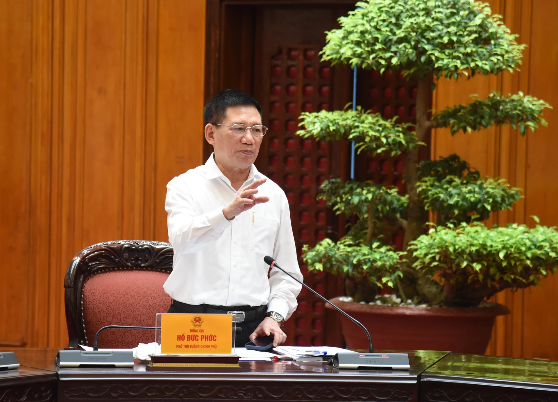 范明正总理主持会议 审议与美方贸易谈判的准备情况【组图】 ảnh 3 范明正总理主持会议 审议与美方贸易谈判的准备情况【组图】 ảnh 3