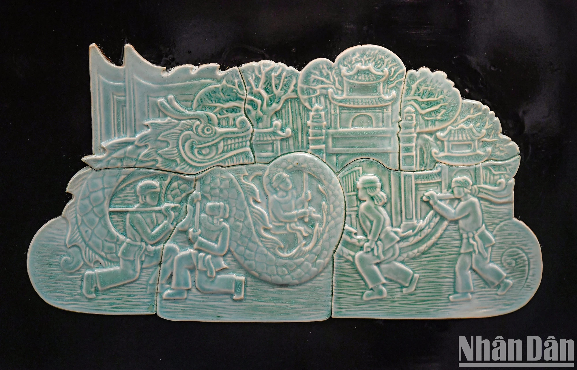 《龙舞》作品。 《龙舞》作品。