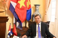 越南驻古巴大使黎光龙。（图片来源：越通社）