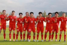 越南女足以5比0大胜印尼队，晋级决赛。（图片来源：qdnd.vn）