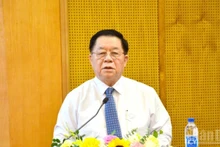 越共中央政治局委员、中央书记处书记、中央宣教与民运部部长阮重义。