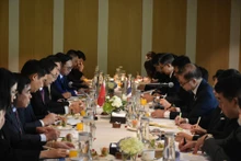 会谈场景。（图片来源：越南外交部）