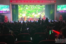 “燕赵丝韵·中越和鸣”活动上的文艺节目之一。