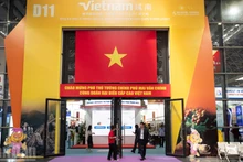 设在第22届中国—东盟博览会的越南展馆。