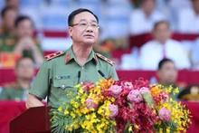 越南公安部副部长范世松上将。